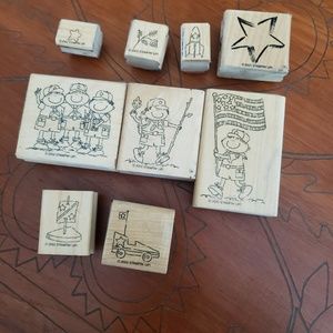 Stampin up boy scout set of stamps